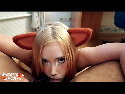 ❤️ Kitsune κατάποση κόκορας και σπέρμα στο στόμα της Σεξ